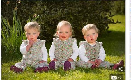 异期复孕生育奇迹，英妈妈怀上双胞胎后再受孕变三胞胎