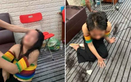 理发店老板娘“惩罚”小三，剪掉越南15岁小妹头发